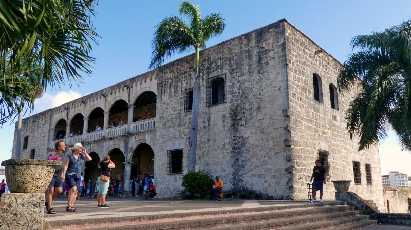 Palast Alcázar de Colón in der Zona Colonial von Santo Domingo
