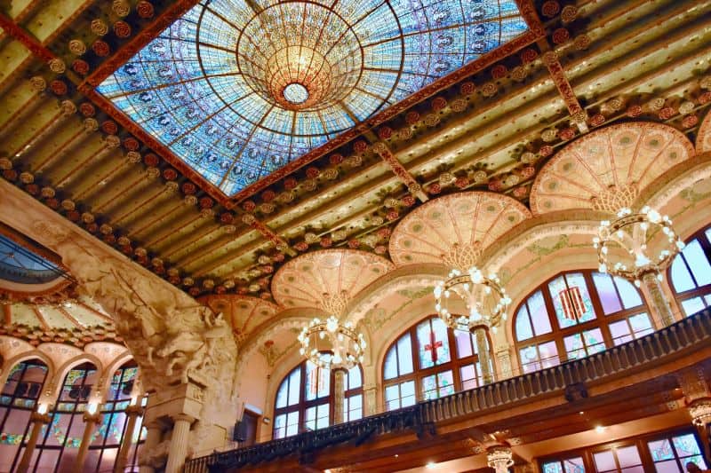 In Barcelona auf eigene Faust zum Palau de la Musica Catalana