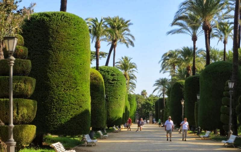 Landausflüge in Cadiz zum Parque Genoves