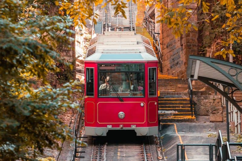 Die historische Peak Tram