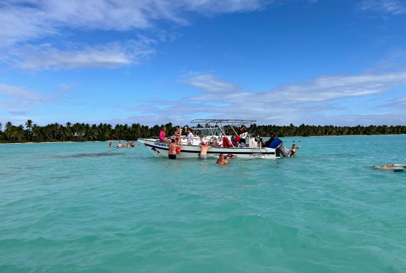 Piscina Natural auf der Isla Saona