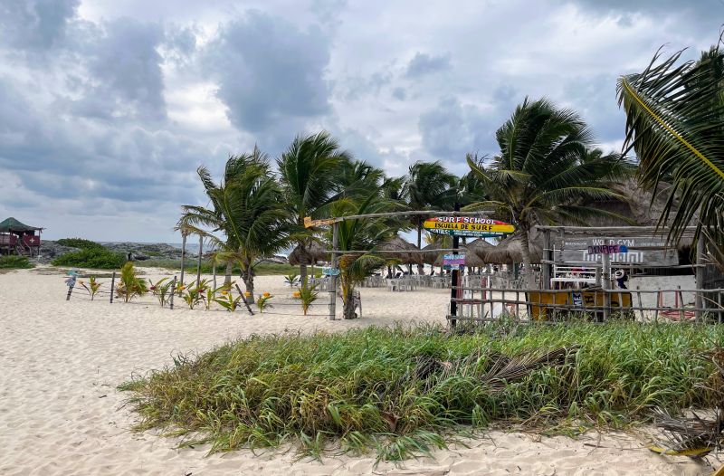 Playa Chen Río an der Ostküste Cozumels