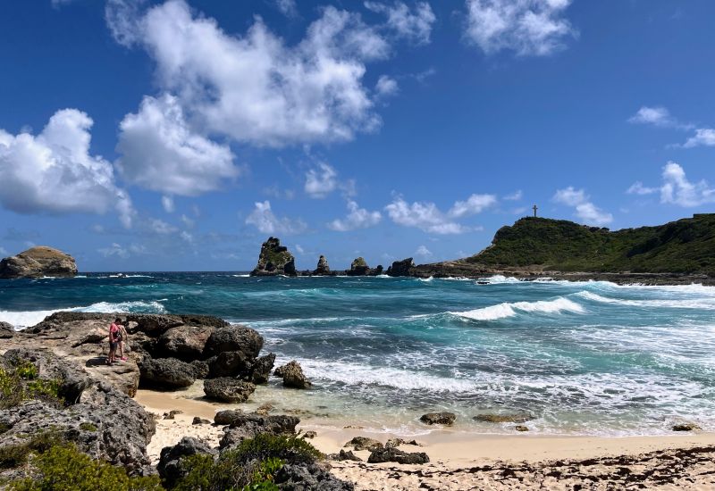 Pointe des Châteaux auf Guadeloupe