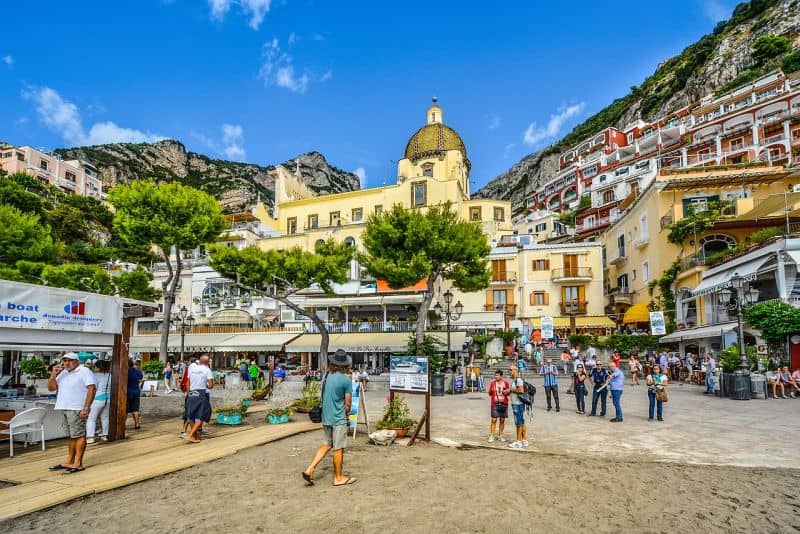 Landausflüge in Salerno nach Positano