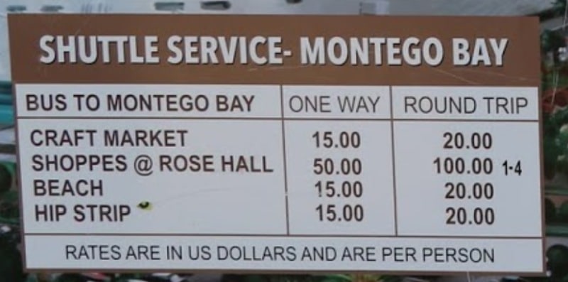 Preise Shuttle Service