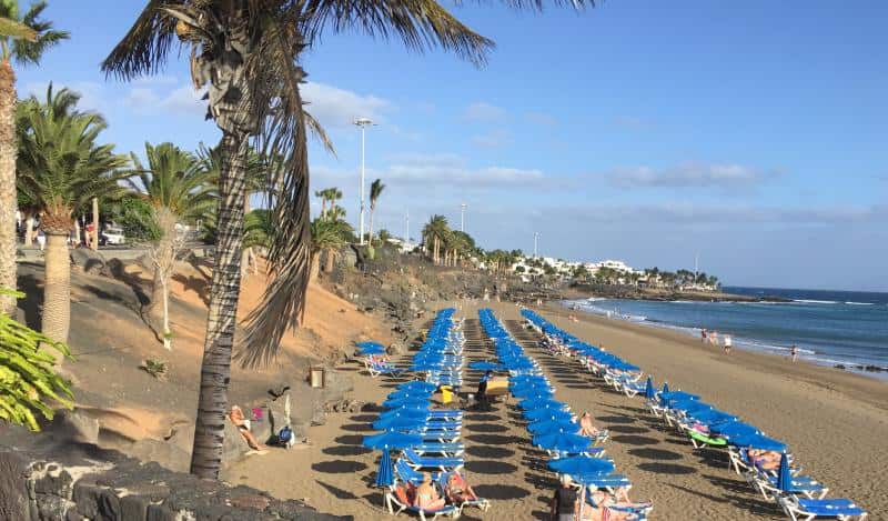 Strand in Puerto del Carmen