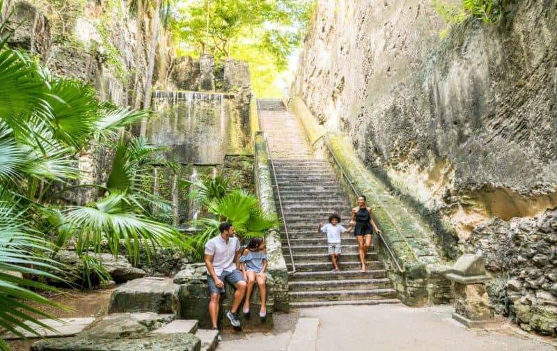 Queen's Staircase in Nassau auf eigene Faust erkunden