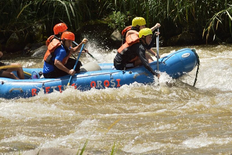 Rafting ist in Costa Rica sehr populär