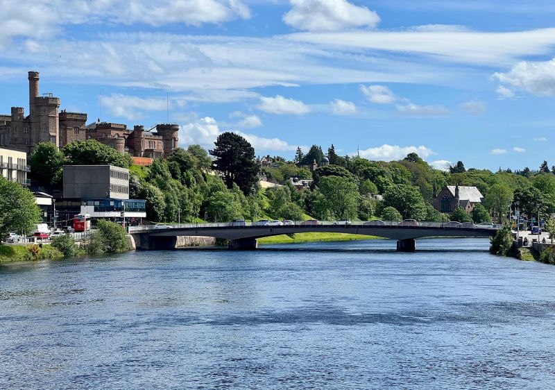 River Ness mit Inverness Castle