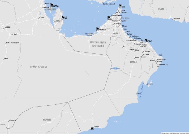 Landausflüge in Salalah auf eigene Faust