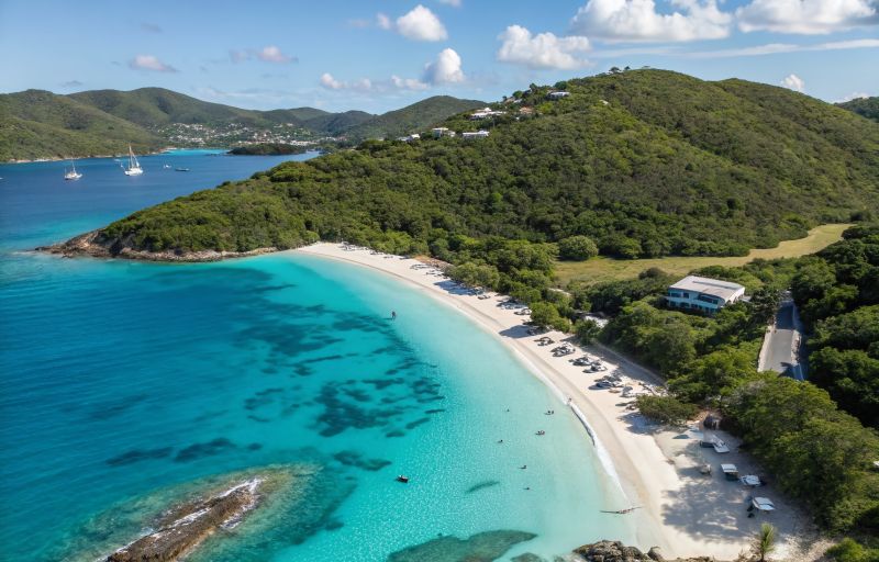 Sapphire Beach auf St. Thomas