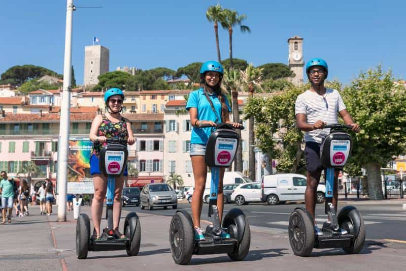 Segway Landausflug in Cannes