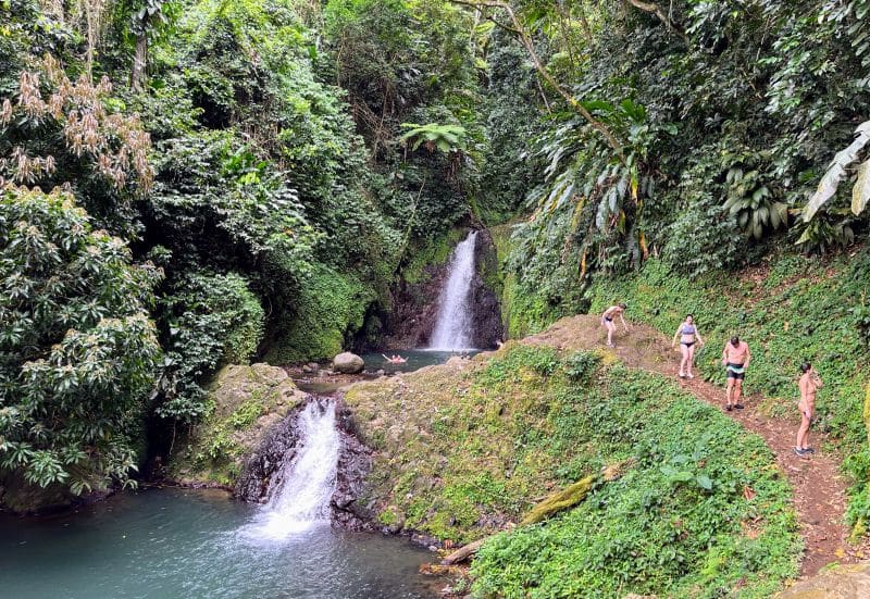 Landausflüge auf Grenada zu den Seven Sisters Waterfalls