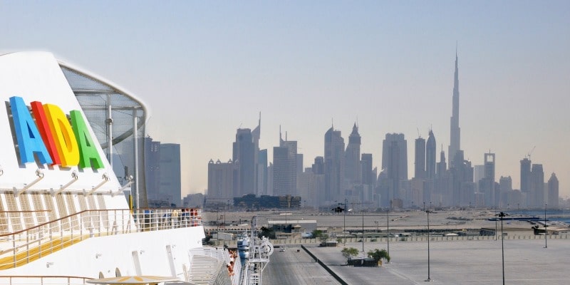 Skyline von Deck
