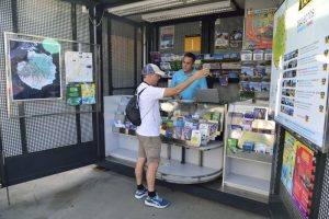 Stand der Touristeninformation