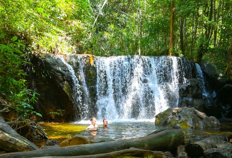 Suoi-Tranh-Wasserfall auf der vietnamesischen Insel Phu Quoc