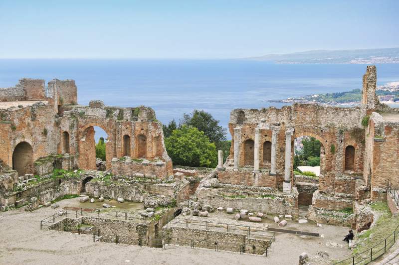 Antikes Theater in Taormina