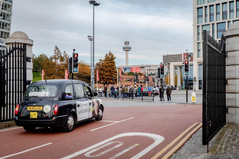 Taxi in Liverpool