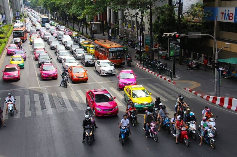 In Laem Chabang auf eigene Faust mit einem Taxi nach Bangkok fahren