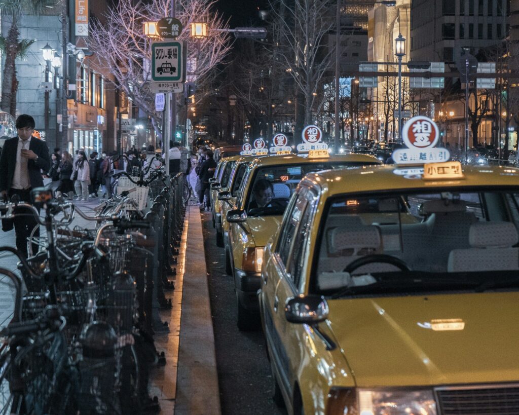 Osaka auf eigene Faust mit einem Taxi erkunden