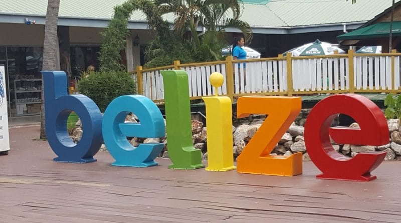 The Belize Sign Monument
