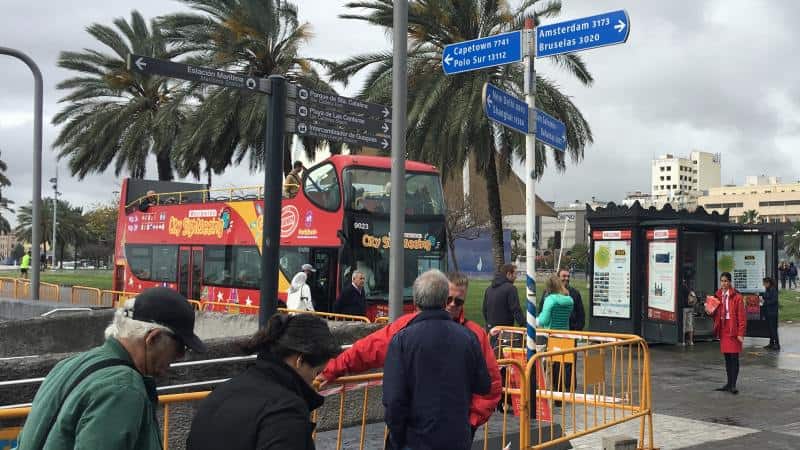Eine Alternative für Landausflüge auf Gran Canaria sind Stadtrundfahrten.