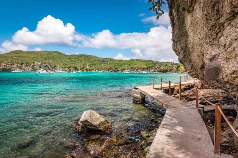 Trail zum Princess Margaret Beach auf Bequia