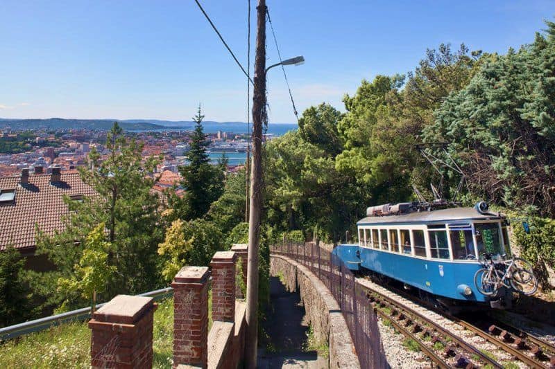 Landausflüge in Triest mit der Tram von Opicina