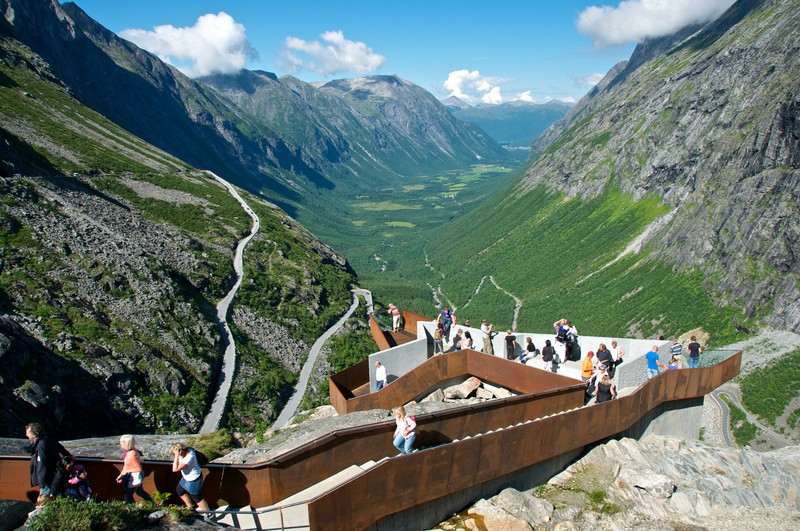 Landausflüge in Andalsnes zum Trollstigen