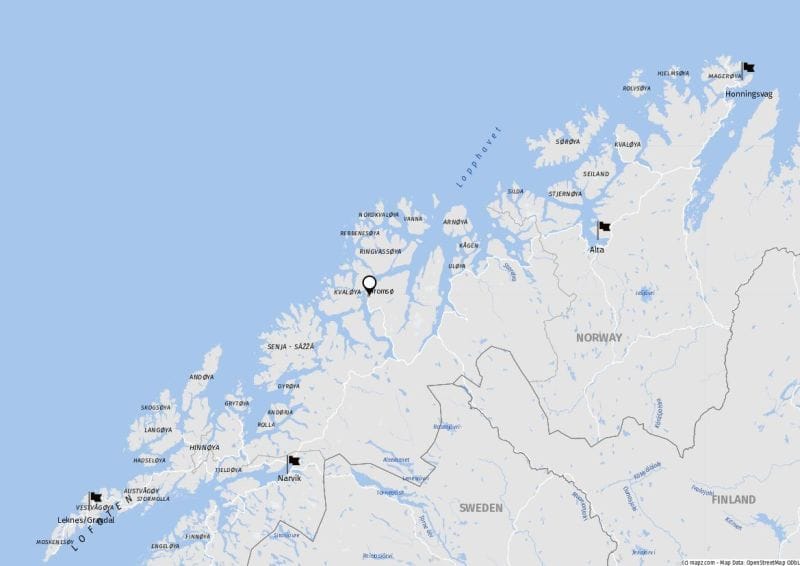 Landausflüge in Tromsø auf eigene Faust