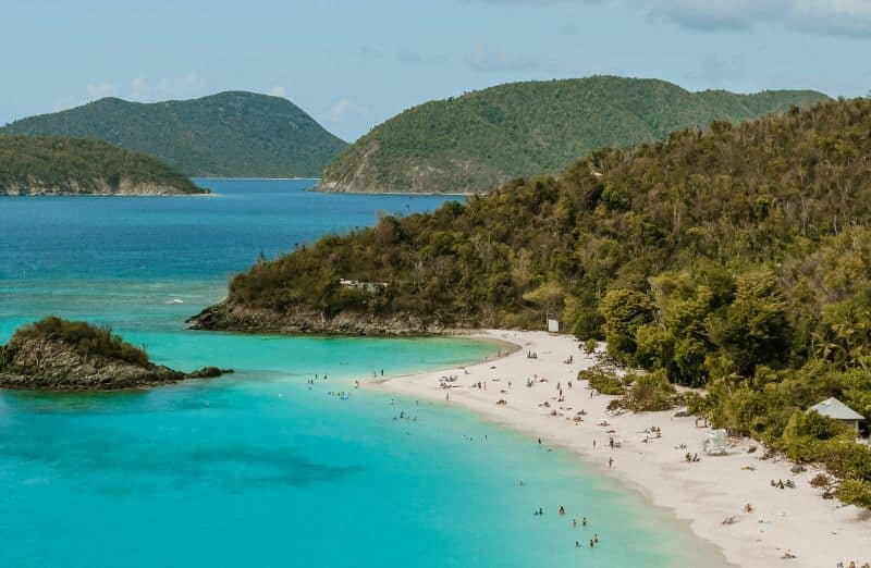 Landausflüge auf St. Thomas nach Trunk Bay