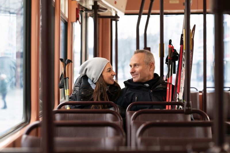 Unterwegs mit der Gråkallbanen nach Bymarka