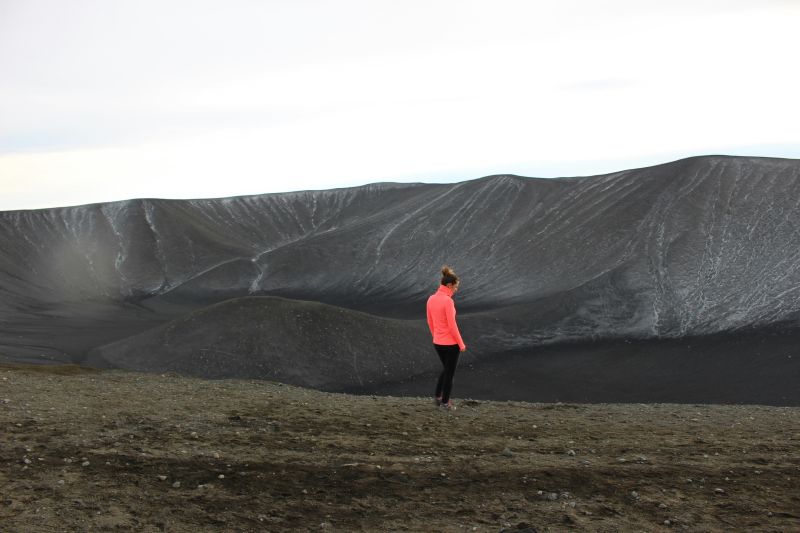 Unterwegs am Hverfjall