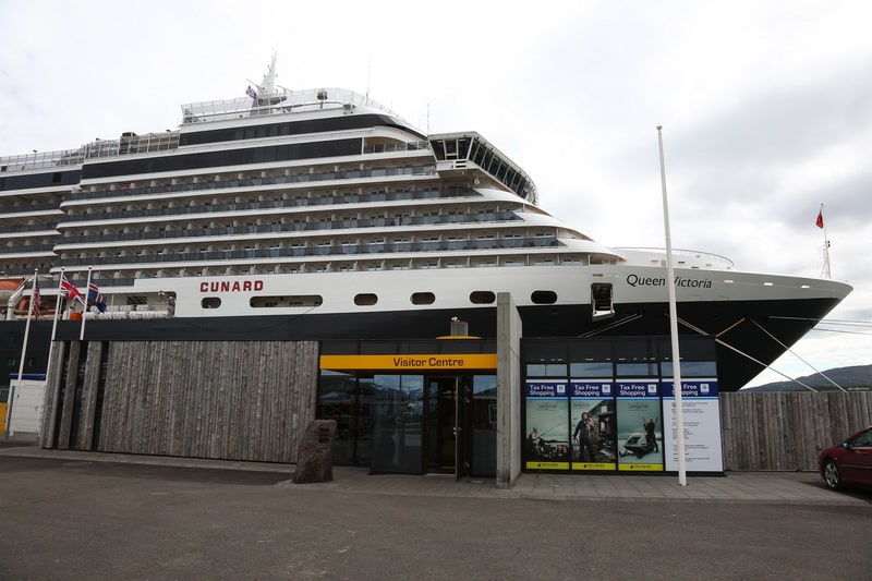 Visitor Centre am Hafen