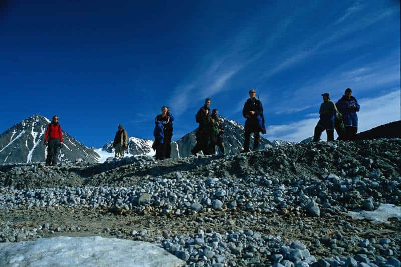 Wanderungen in Longyearbyen