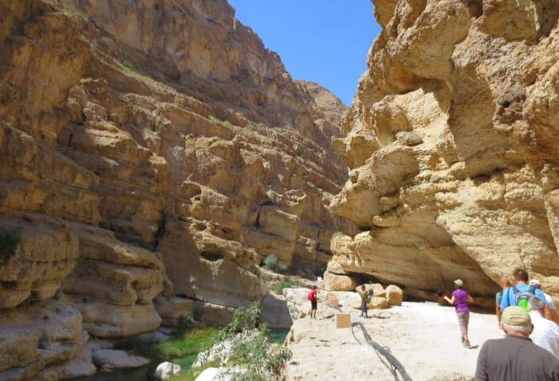 Wanderung im Wadi Shad