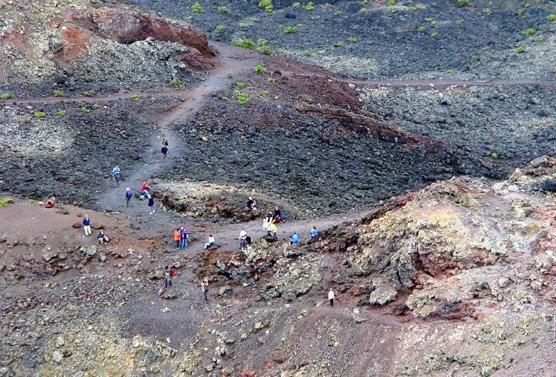 Wanderung im vulkanischen Süden von La Palma
