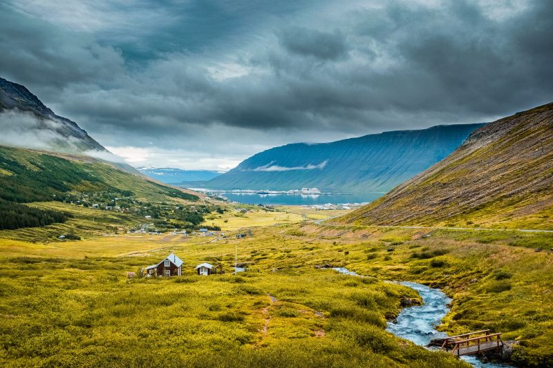 Wanderung in Ísafjörður