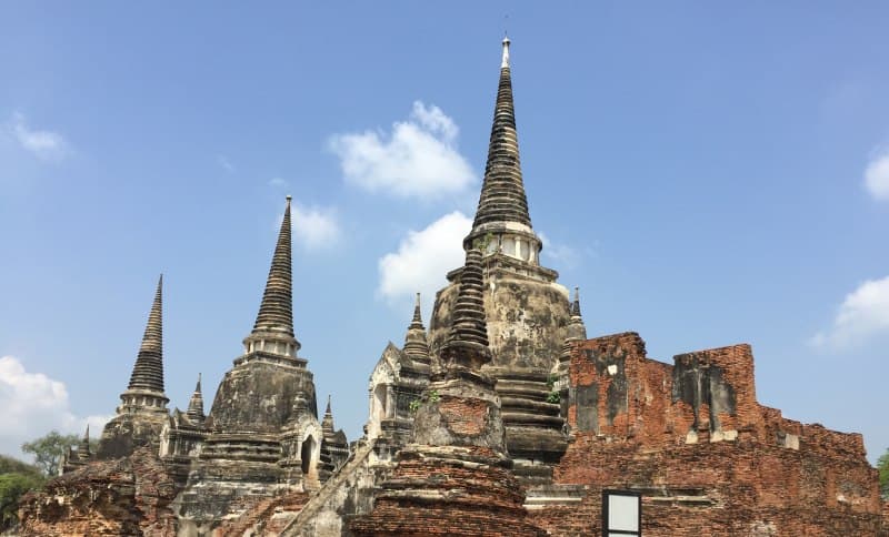 Wat Phra Si Sanphet in Ayutthaya