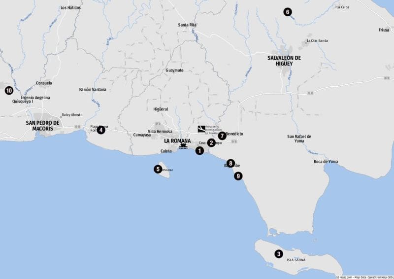 Ziele für Landausflüge in La Romana